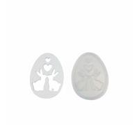 LeeQinersw Stampo in Silicone Uova di Pasqua Stampo Forma Matrice Kit Completo con Pannelli Pasquali Intercambiabili E Base per Luce da Tavolo Artigianale Adatto, Pannello Uova 5