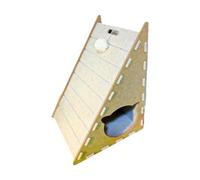 LeeQinersw Stazione di Gioco di Cartone Graffiante Gatto a Doppia Funzione per Gatti di Tutte Le Dimensioni, Addensato
