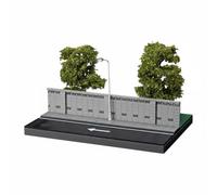 LeeQinersw Street Scene Layout Diorama Strada Urbanistica Miniatura Scena Parco a Doppio Lato con Illuminazione LED USB Texture Realistiche E Verde Adatto a, 164 Applique 2