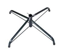 LeeQinersw Supporto Albero di Natale Porta Albero Artificiale Base Pieghevole in Metallo Robusto Facile da Utilizzare Accessorio Decorativo Adatto per Feste, 19mm Tube X 40cm