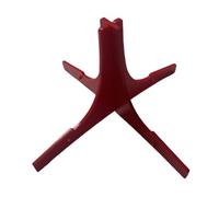 LeeQinersw Supporto di Supporto Alla Tromba per Strumenti a Legna con Base di Treppiedi, Rosso