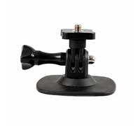 LeeQinersw Supporto Fotocamera Supporto Casco Staffa Staffa Adesiva Montaggio Multiangolo Base Piana con Adattatore 1/4 Pollice Adatto per Riprese Pista Fuoristrada