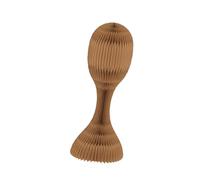 LeeQinersw Supporto per Cappelli E Parrucche, Manichino per Esposizione in Salone, Marrone
