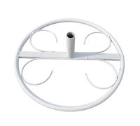 LeeQinersw Supporto per Composizioni Floreali da Grandi Dimensioni, in Ferro, Forma Rotonda, Fai da Te, Adatto per Matrimoni E Feste, Un