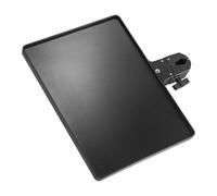 LeeQinersw Supporto per microfono, vassoio portaoggetti universale, treppiede regolabile, morsetto da tavolo su ripiano portaoggetti per spartiti, capotasti, 27 Cm X 20.5 Cm X 2