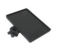 LeeQinersw Supporto per microfono, vassoio portaoggetti universale, treppiede regolabile, morsetto da tavolo su ripiano portaoggetti per spartiti, capotasti, 20 Cm X 14 Cm X 2 Cm