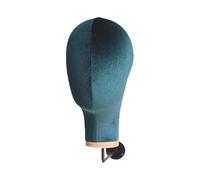 LeeQinersw Supporto per parrucca con testa di manichino da parete, multiuso, leggero, alla moda, robusto, per negozi al dettaglio e per la casa, Verde