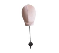 LeeQinersw Supporto per testa di parrucca, espositore per cappelli, supporto per testa di manichino, per parrucche per cappelli, Colore Della Pelle