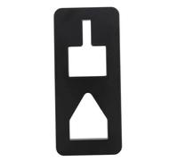 LeeQinersw T Post Estrattore piastra rimozione rapida T Posts utilizzare diversi spessori di catena in acciaio resistente