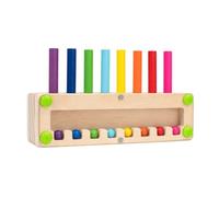 LeeQinersw Tavola Pedagogico nserimento e Abbinamento Compatto Giocattolo in Legno con Bordo Arrotondato Resistente per Aula Prescolare, Gioco del Bastone di Legno