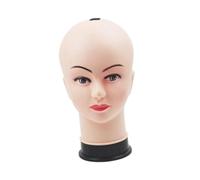 LeeQinersw Testa di manichino femminile, modello di espositore per parrucche per centri commerciali di copricapi