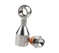 LeeQinersw Testa di Prolunga del Tubo Flessibile del Freno Pinza Freno Idraulica Rezuma per La Guida, 50 MM