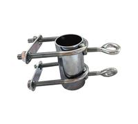 LeeQinersw Umbrella Morse Mount Patio Stand Ombrello Clip Staffa Fissa per Sedia, scrivania, Dock, per Tubo da 4x4 Cm
