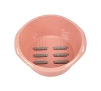LeeQinersw Vasca da bagno massaggio massaggio spa secchio di bacino spa spazzino secchio di lavaggio del piede rotondo secchio per bagno per bagno, Rosa