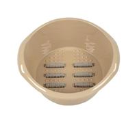 LeeQinersw Vasca da bagno massaggio massaggio spa secchio di bacino spa spazzino secchio di lavaggio del piede rotondo secchio per bagno per bagno, Giallo