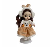 LeeQinersw Vestito Bambola Abito Completo Abbigliamento Outfit Accessori Stoffa Delicata E Comoda per Mani dei Bambini Adatto a Bambole 17cm Racconti E Personaggi Regalo Casa, Stile 13