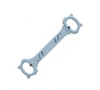 LeeQinersw Women Training Band Banda Elastica Allenamento Donna Cinghia Resistenza Presa Sicura Silicone TPE Schiena Bella Correzione Postura Recupero Muscolare Adatta per Esercizi Viaggio, Azzurro
