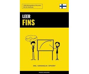Leer Fins: 2000 belangrijkste woorden : 80/20-methode : snel, gemakkelijk, efficiënt