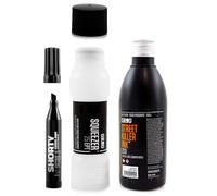 leer Marker + inchiostro/Tusche stesso riempimento Nero Squeezer Ink Grog Street Killer 200 ML Empty Marker 2 qualità Feltri 25 mm