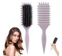 LEERMEIZI Spazzola per Capelli Ricci,Spazzola Capelli Ricci,Spazzola Ricci Styling,Spazzola per Ricci Bounce,Bounce-Curly Brush,Defining Brush per districare