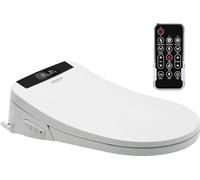 LEEVENTUS - L-MSC403 nuovo modello, Smart Bidet con telecomando RF - Senza serbatoio, scaldacqua istantaneo, sedile riscaldato, luce notturna LED, asciugacapelli, doccia per donna e per sedere, ugello