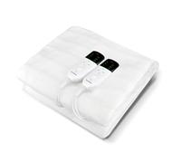 LEEVOT Scaldaletto Matrimoniale 160 x 140 cm, 3 Temperature Regolabili Coperta Elettrica, Antimite, Lavabile, Spegnimento Automatico, 2 Controller, Timer Programmabile