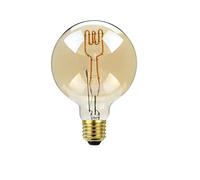 LEEVUS Lampadina Edison vintage 1 pz Retro Edison Lampadina dimmerabile Led filamento G125 Decoracion Vintage Vetro Lampadina Forcella