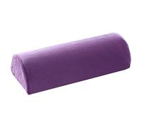 LEEYYO Cuscino in memory foam per cervicale, schiena lombare, colonna vertebrale, ginocchia, supporto per sollievo dal dolore, per mezzaluna (viola) (viola)