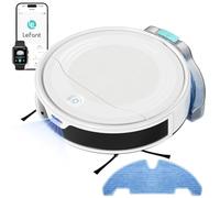 Lefant Aspirapolvere Robot 6000Pa, Navigazione Laser dToF, Evitamento preciso degli ostacoli, Controllo tramite App/Alexa, Anti-groviglio, ideale per peli di animali, capelli e pavimenti duri, M310