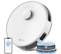 LEFANT M1 Robot Aspirapolvere Lavapavimenti,Navigazione LiDAR,Aspirazione Potente 4000Pa,Autonomia 150 Minuti,Robot Mappatura Multi-Piano,Zone No-Go,Ideale per Peli di Animali,Moquette,Pavimenti Duri