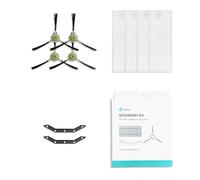LEFANT M210 Accessori per aspirapolvere robot, 4 spazzole laterali + 4 filtri ad alta efficienza + 2 raschiatori di aspirazione, Compatibile con M210,M210B,M210P,M213,M213S
