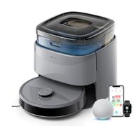 LEFANT M3 MAX Robot Aspirapolvere Lavapavimenti con Mappatura dToF + PSD, Mini All-in-One Station 3.2L, 20.000Pa, Mop Rotante 55°C, 210 Min, Autosvuotante, App/Alexa/Google