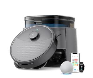 LEFANT M3 MAX Robot Aspirapolvere Lavapavimenti con Mappatura dToF + PSD, Mini All-in-One Station 3.2L, 20.000Pa, Mop Rotante 55°C, 210 Min, Autosvuotante, App/Alexa/Google