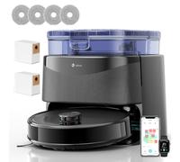 Lefant M3 Ultra Robot Aspirapolvere, Nero