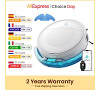 LEFANT M310 Ultra Robot aspirapolvere e lavapavimenti, aspirazione 6000Pa, navigazione ToF con sensore PSD 190°, autonomia 170 min, compatibile con APP/Alexa, ideale per peli di animali e pavimenti