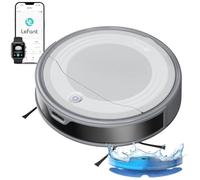 LEFANT M310 Ultra Robot Lavapavimenti 3-in-1, 6000Pa, 170 Minuti, Navigazione laser ToF, Anti-groviglio, Ideale per peli di animali, capelli e pavimenti duri, WiFi/App/Alexa, Grigio