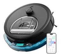 Lefant M330 Pro Robot Aspirapolvere Lavapavimenti con Mappatura, Laser dToF, 5000Pa, Evitamento Ostacoli PSD, Rilevamento Tappeti, Zone Vietate, WiFi Alexa App, Ideale per Peli di Animali e Tappeti