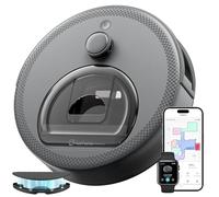 LEFANT M330 Robot Aspirapolvere,Con un Supporto Per Mocio， Navigazione dToF, 5000Pa,150min, Rilevamento Ostacoli PSD a 190°, WiFi/Alexa 2,4GHz e 5GHz, Ideale Per Peli di Animali e Tappeti,Grigio