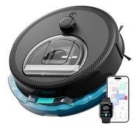 LEFANT M330Pro Robot Aspirapolvere e Lavapavimenti con Mappatura, 5000Pa, Navigazione dToF, Evitamento PSD, Senza Grovigli, Riconoscimento Tappeti, App WiFi Alexa, Ideale per Tappeti e Pavimenti Duri