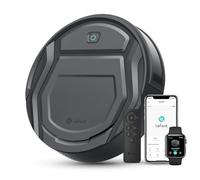 LEFANT Robot Aspirapolvere,Aspirazione 2200Pa,Autonomia 120 min, 6 Modalità di Pulizia,Wi-Fi/App/Alexa,Aspirapolvere Robot Peli di animali,Capelli, Pavimenti,M210P con Telecomando,Grigio