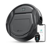 LEFANT Robot Aspirapolvere,Potenziamento del Tappeto,2200Pa,120 Minuti,Piccolo aspirapolvere robot 7,8 cm sottile 28 cm Diam,Wi-Fi/App/Alexa,Ideale per peli di animali domestici M210P Grigio