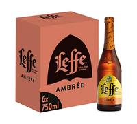 Leffe Ambrée, Birra Bottiglia - Pacco da 6x75cl