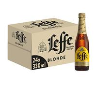 Leffe Blonde, Birra Bottiglia - Pacco da 24x33cl