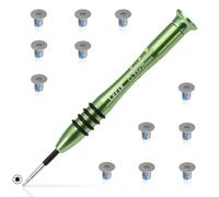 LeFix - 12 viti M2 x 3 T5 con coperchio inferiore per palmrest compatibile con Dell XPS 13 9343 9350 9360 XPS 15 9550 9560 Precision M5510, Torx T5 cacciavite incluso nel kit