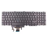 LeFix AZERTY - Tastiera francese per Dell Latitude E5550 E5570 E5580 E5590 5550 5580 5590 5591