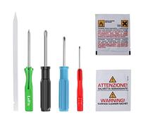 LeFix Kit di attrezzi per la riparazione del computer portatile 5 in 1, 4 cacciaviti, 1 supporto in plastica, 2 salviette IPA, kit progettato per laptop Dell Razer