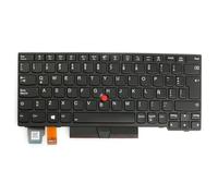 LeFix Tastiera latina spagnola retroilluminata di ricambio compatibile con notebook Lenovo Thinkpad X13 Gen 1, L13 Gen 2, L13 Yoga Gen 1, colore nero
