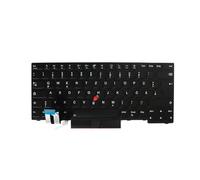 LeFix Tastiera originale QWERTZ tedesca per Lenovo Thinkpad E480 E485 E490 E495 |T480s T490 T495|L480 L380 L390 Laptop Notebook, nero con retroilluminazione