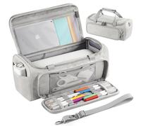 LEFOR·Z Custodia da trasporto compatibile con macchina da taglio Cricut Joy Xtra Smart, borsa portatile con tracolla compatibile con accessori Cricut Joy Xtra, attrezzi da Cricut, Grigio, 13.7 inches