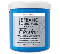 Lefranc & Bourgeois 230380 Acrilico e Vinile Colore, Azzurro Fluo, 7 x 7 x 7,3 cm